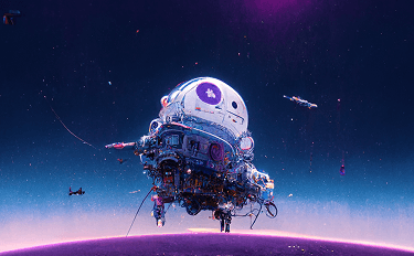 Image of a spaceship